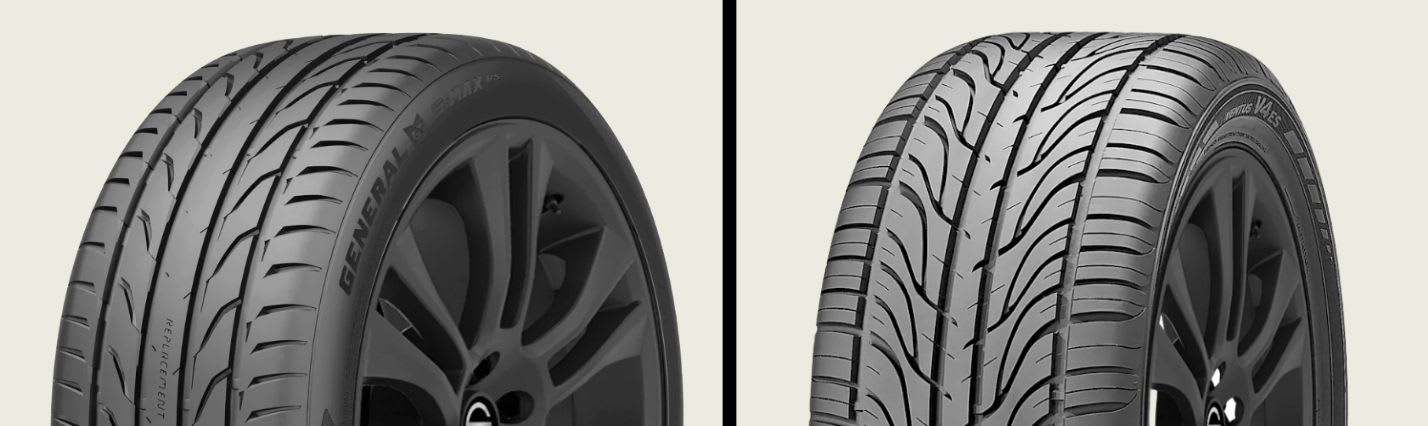 General G-Max RS vs Hankook Ventus V4 ES (H105) tires