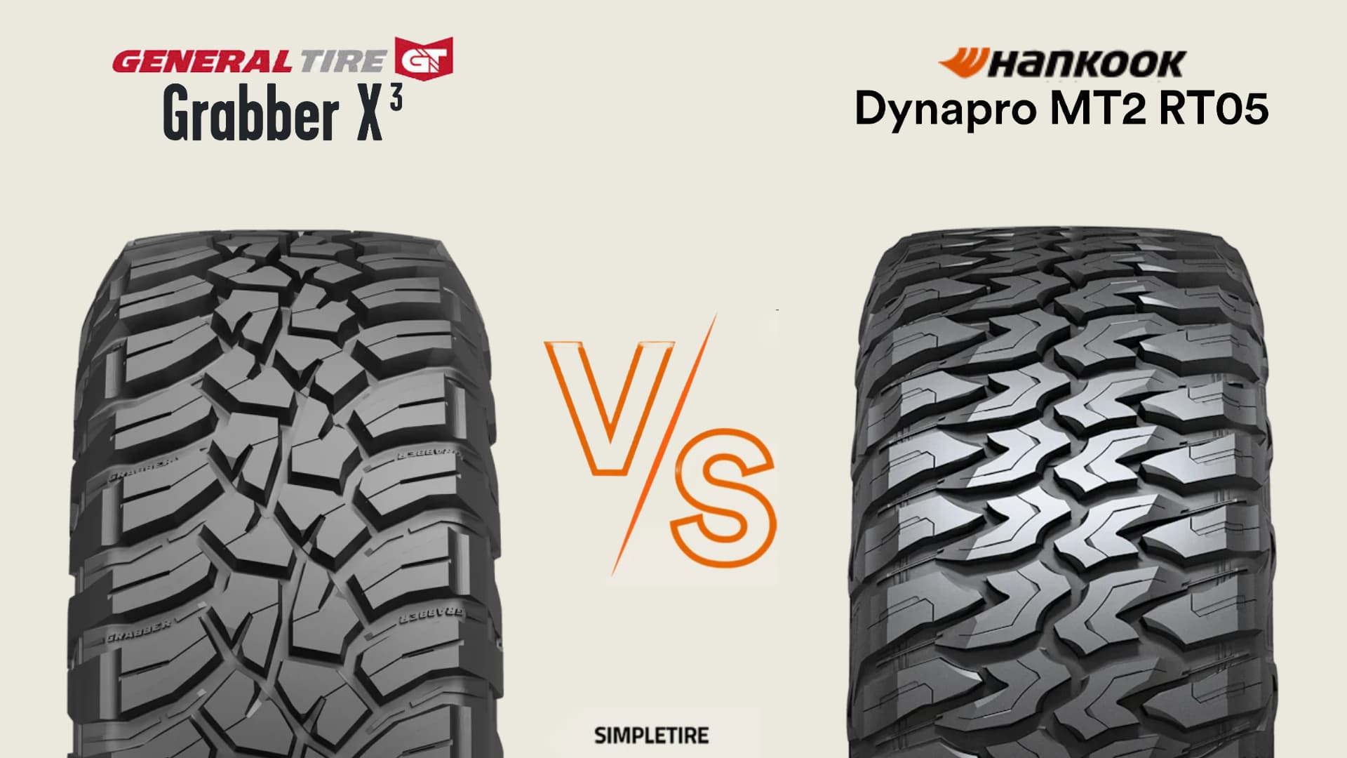 General Grabber X3 vs Hankook Dynapro MT2 RT05 tires