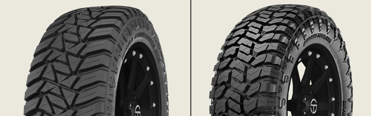 Kanati Terra Commander RTX vs Patriot R/T tires