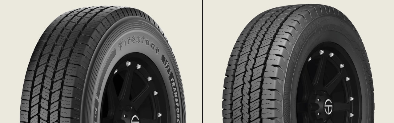 Firestone Transforce CV2 vs General Grabber HD Van tires