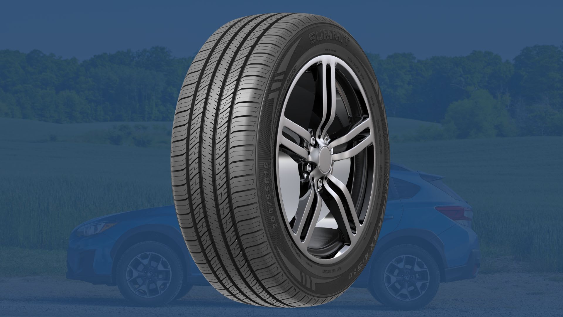 thumbnail image 2 of Summit Ultramax A/S 2.0 All-Season Tire - 205/65R15 94H (Single) 2 of 3