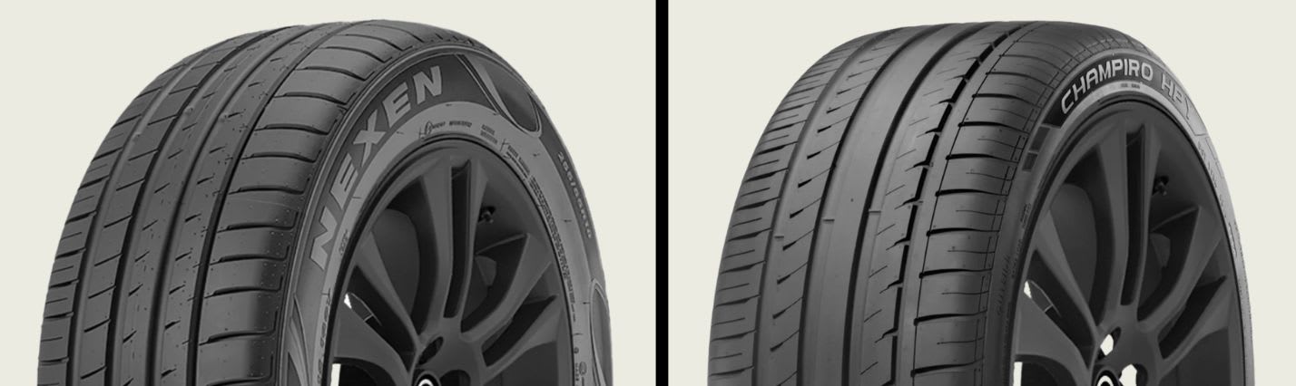 Nexen N’Fera RU1 vs GT Radial Champiro HPY tires side by side