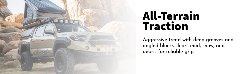 Toyo Open Country A/T III All-Terrian traction
