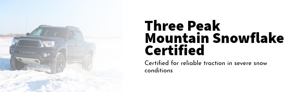 Toyo Open Country A/T III Three Peak Mountain Snowflake certified
