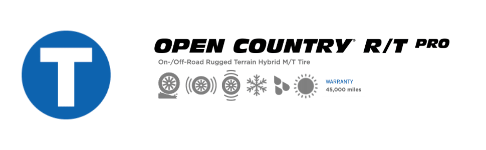Toyo Open Country R/T Pro footer