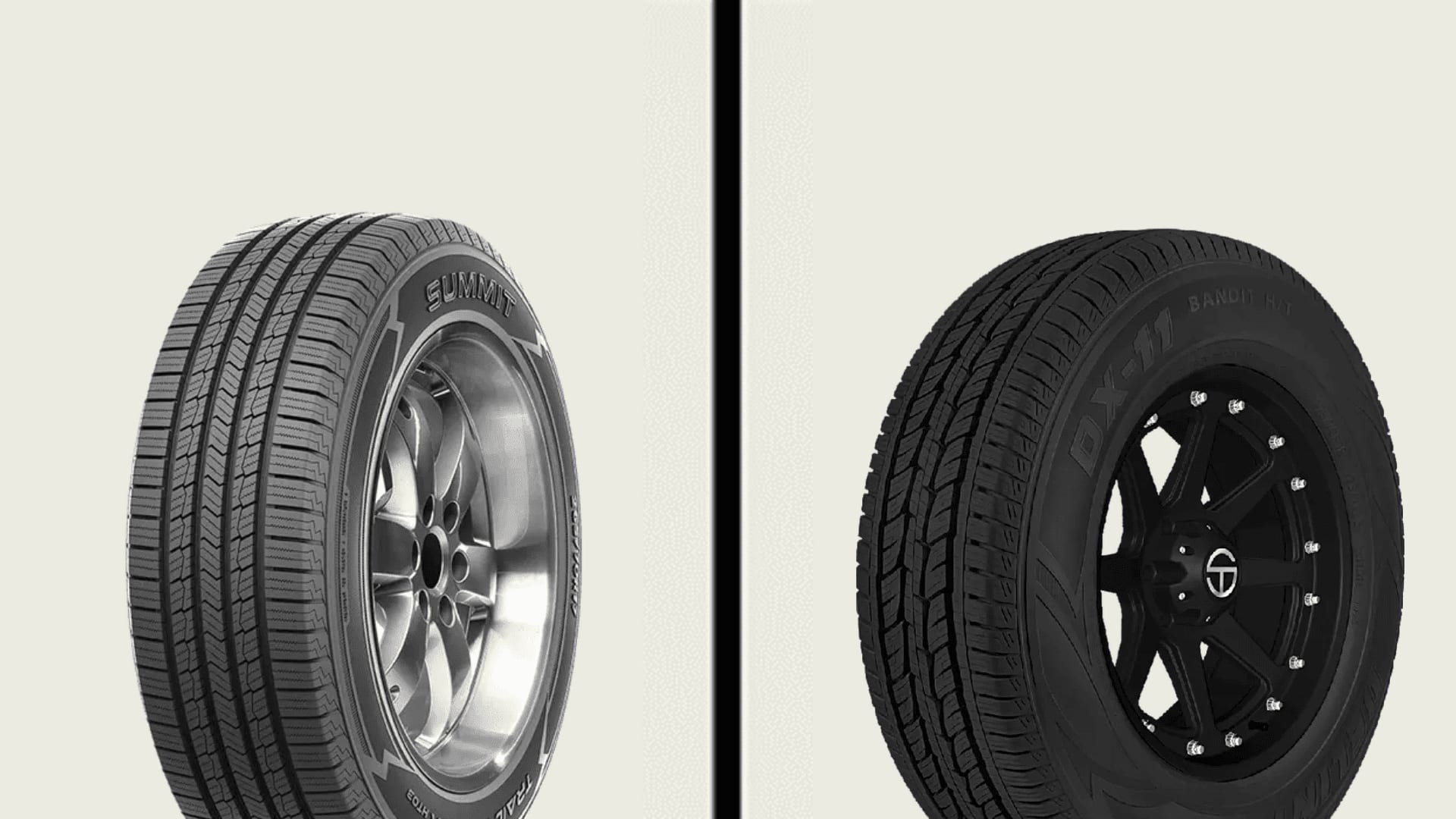 Summit Trail Climber HT03 vs Delinte DX-11 tires