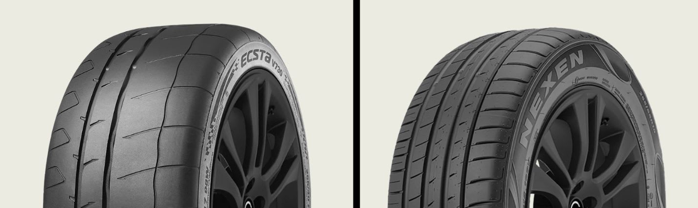 Kumho Ecsta V730 vs Nexen N'Fera RU1 tires