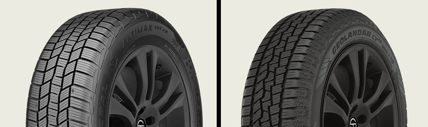 General Altimax 365AW vs Yokohama Geolandar CV4S Tires 