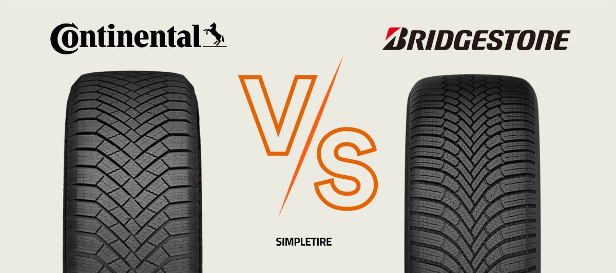 Continental VikingContact 8 vs Bridgestone Blizzak 6 tires