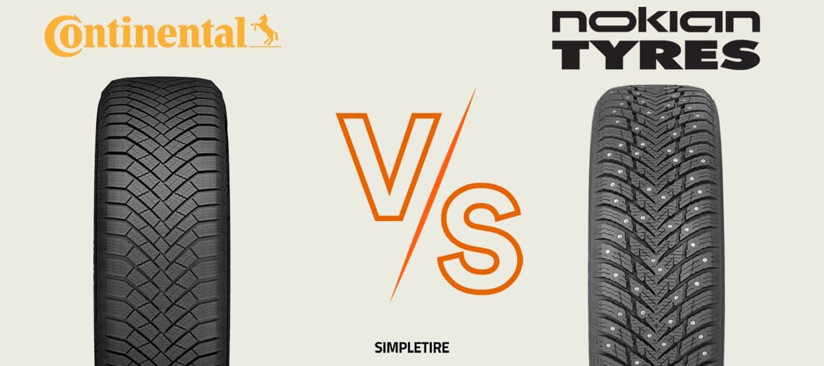 Continental VikingContact 8 vs Nokian Hakkapeliitta 10 tires