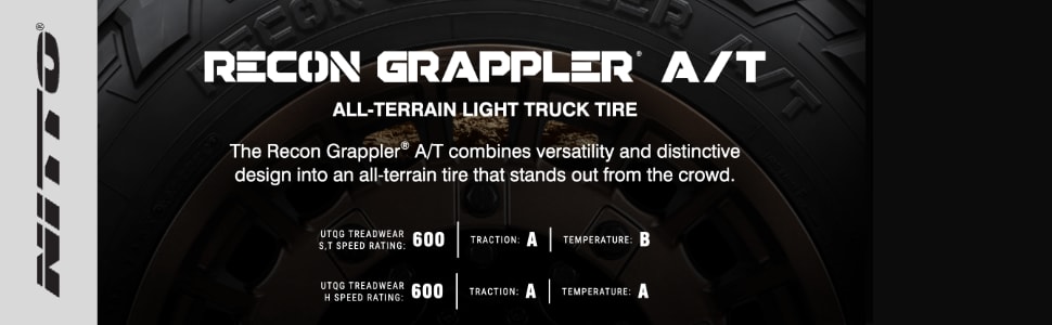 Nitto Recon Grappler A/T tires footer