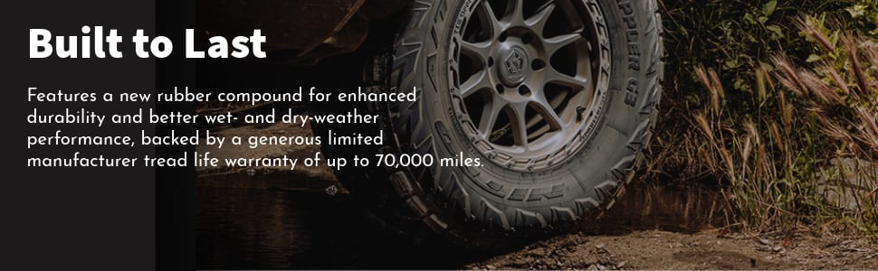Nitto Terra Grappler G3 tires built to last