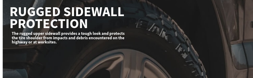 Falken Wildpeak H/T02 Rugged sidewall protection