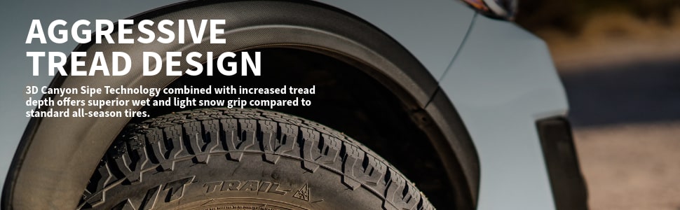 Falken Wildpeak A/T Trail Aggressive tread design