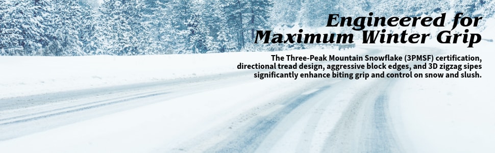 Bridgestone Blizzak DM-V2 tires Engineered for Maximum Winter Grip