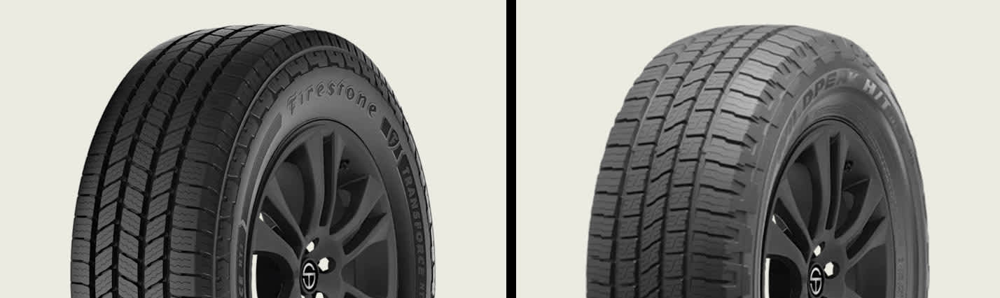 Firestone Transforce HT3 vs Falken Wildpeak H/T02 HD tires