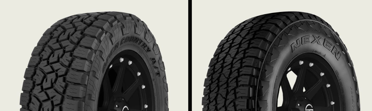 Toyo Open Country A/T III vs Nexen Roadian ATX tires