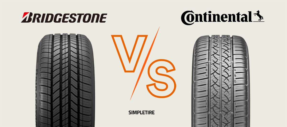 Bridgestone Turanza QuietTrack vs Continental TrueContact Tour tires