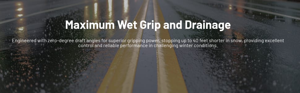 Goodyear Assurance WeatherReady 2 tires Maximum wet grip and drainage