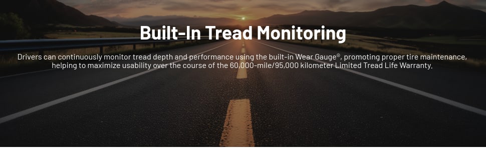 Goodyear Assurance WeatherReady 2 tires Built-in tread monitoring