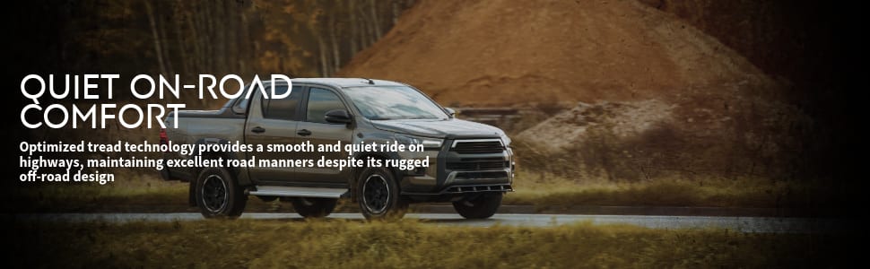 Nexen Roadian ATX tires Quiet on-road comfort