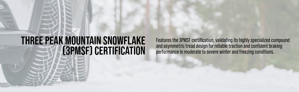 Nokian Remedy WRG5 tires Three Peak Mountain Snowflake certified