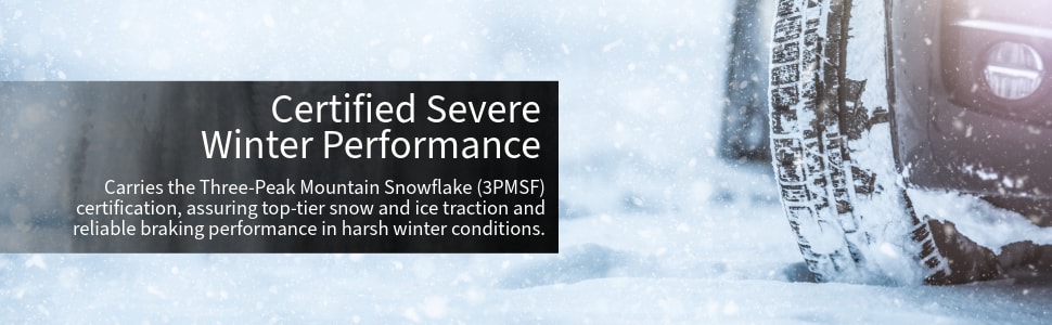 Hankook WeatherFlex GT (H755A) tires Certified Severe winter performance