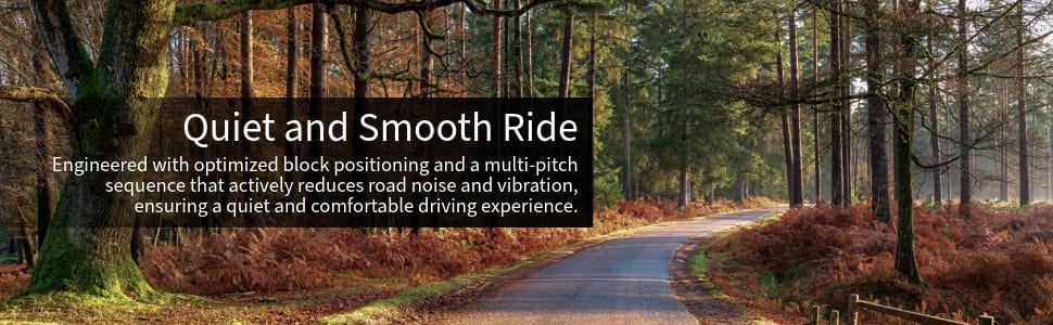 Hankook WeatherFlex GT (H755A) tires Quiet and Smooth ride