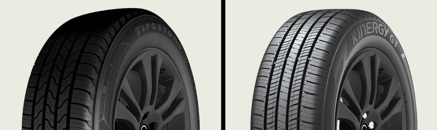 Firestone All-Season vs Hankook Kinergy GT (H436) tires