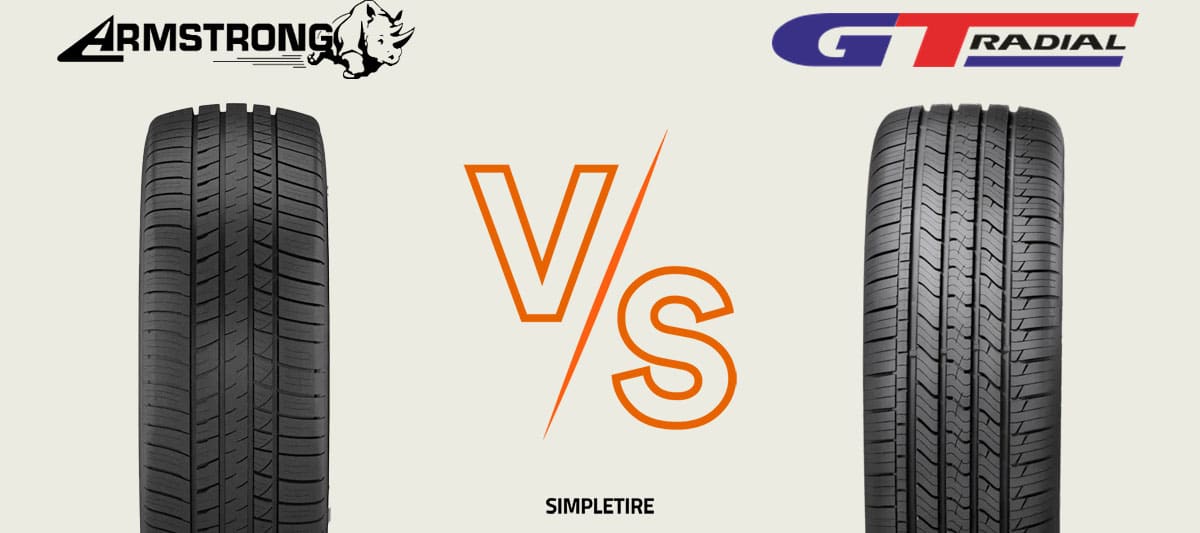 Armstrong Tru-Trac SU vs GT Radial Maxtour LX tires