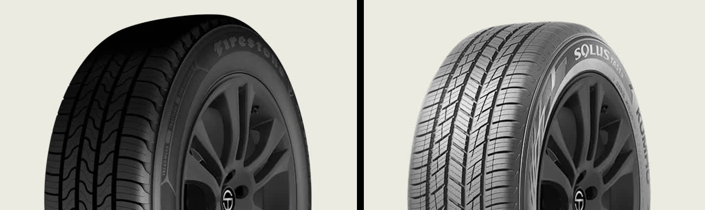 Firestone All-Season vs Kumho Solus TA51a tires