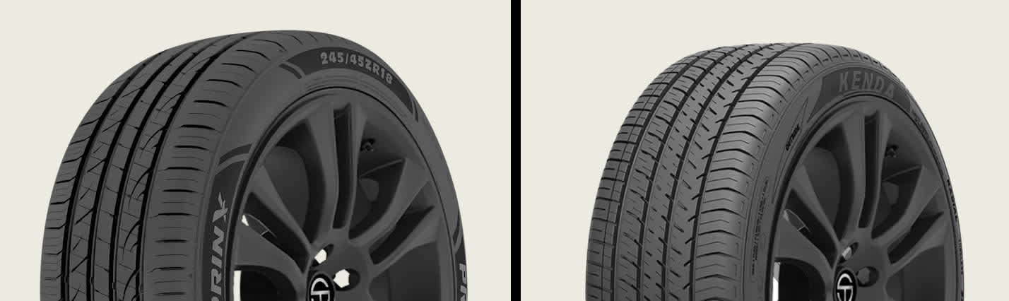 Prinx HiRACE HZ2 A/S vs Kenda Vezda UHP A/S (KR400) tires
