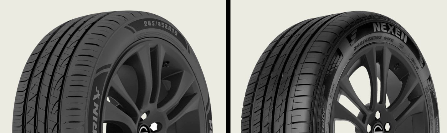Prinx HiRACE HZ2 A/S vs Nexen N'Fera AU7 tires