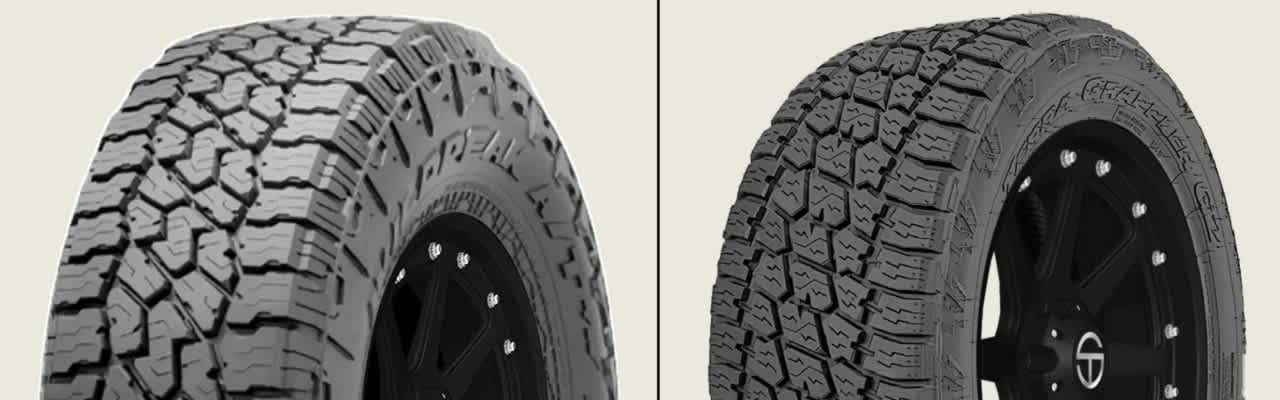 Falken Wildpeak A/T4W vs Nitto Terra Grappler G2 tires
