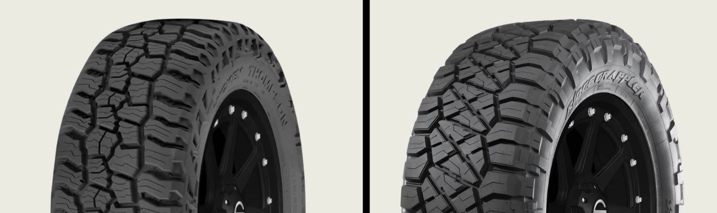 Mickey Thompson Baja Boss A/T vs Nitto Ridge Grappler tires