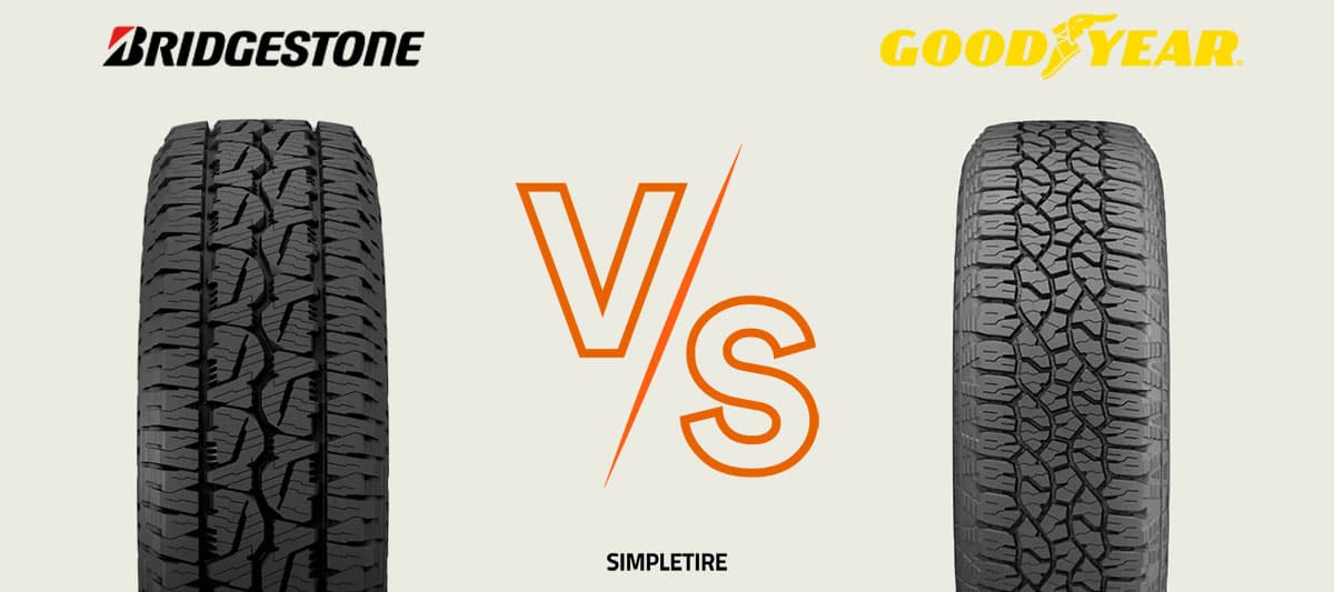 Bridgestone Dueler A/T Revo 3 vs Goodyear Wrangler Workhorse AT tires