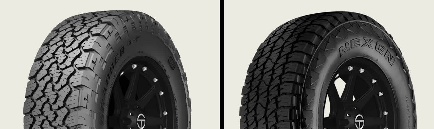 General Grabber A/TX vs Nexen Roadian ATX tires