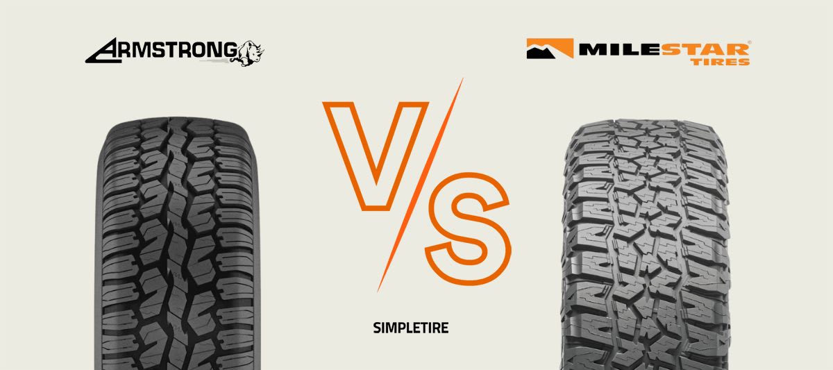 Armstrong Tru-Trac AT vs Milestar Patagonia A/T Pro tires