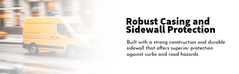 Toyo Celsius Cargo tires robust casing and sidewall protection