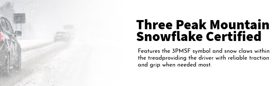 Toyo Celsius II tires Three Peak Mountain Snowflake certified