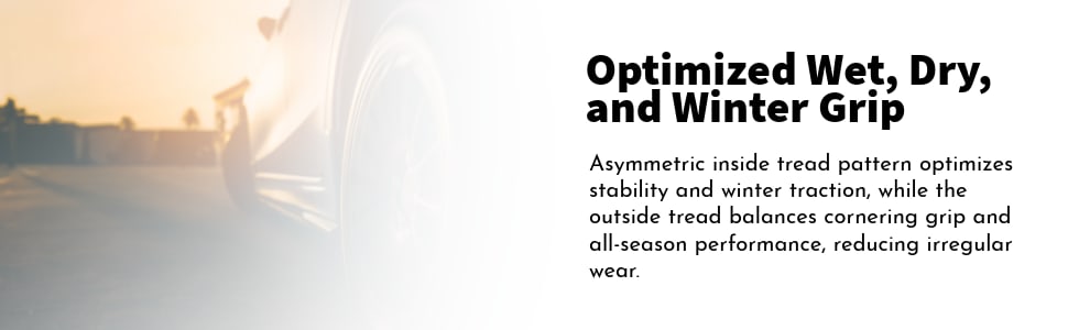 Toyo Celsius Sport tires Optimized Wet, Dry, and Winter Grip