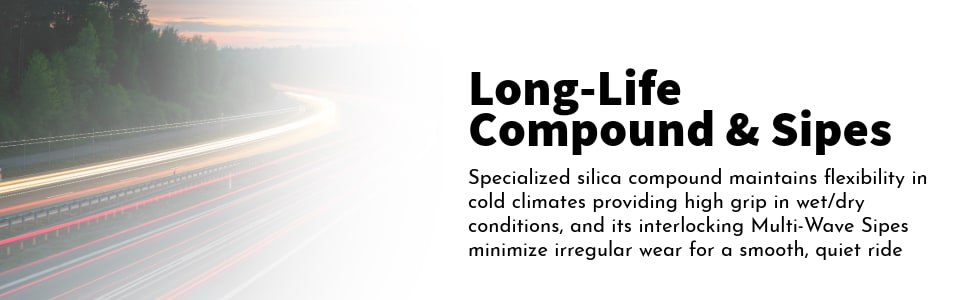 Toyo Celsius Sport tires Long-Life Compound & Sipes