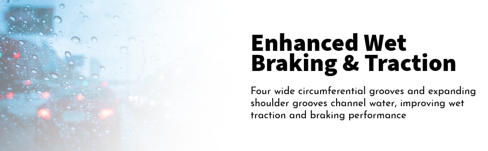 Toyo Open Country H/T II tires enhanced wet braking and traction