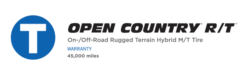 Toyo Open Country R/T tires footer
