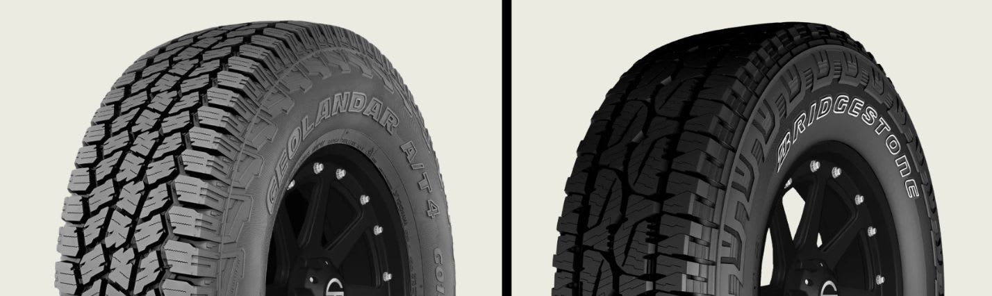 Yokohama Geolandar A/T4 G018 vs Bridgestone Dueler A/T Revo 3 tires