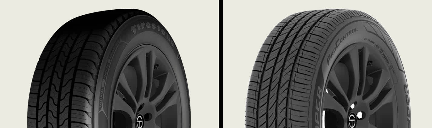 Firestone All-Season vs Cooper ProControl tires