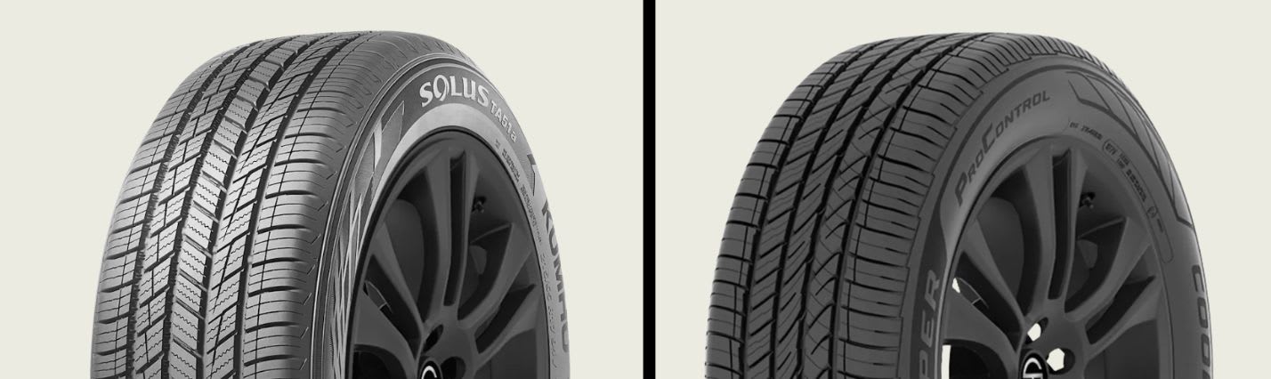 Kumho Solus TA51a vs Cooper ProControl tires