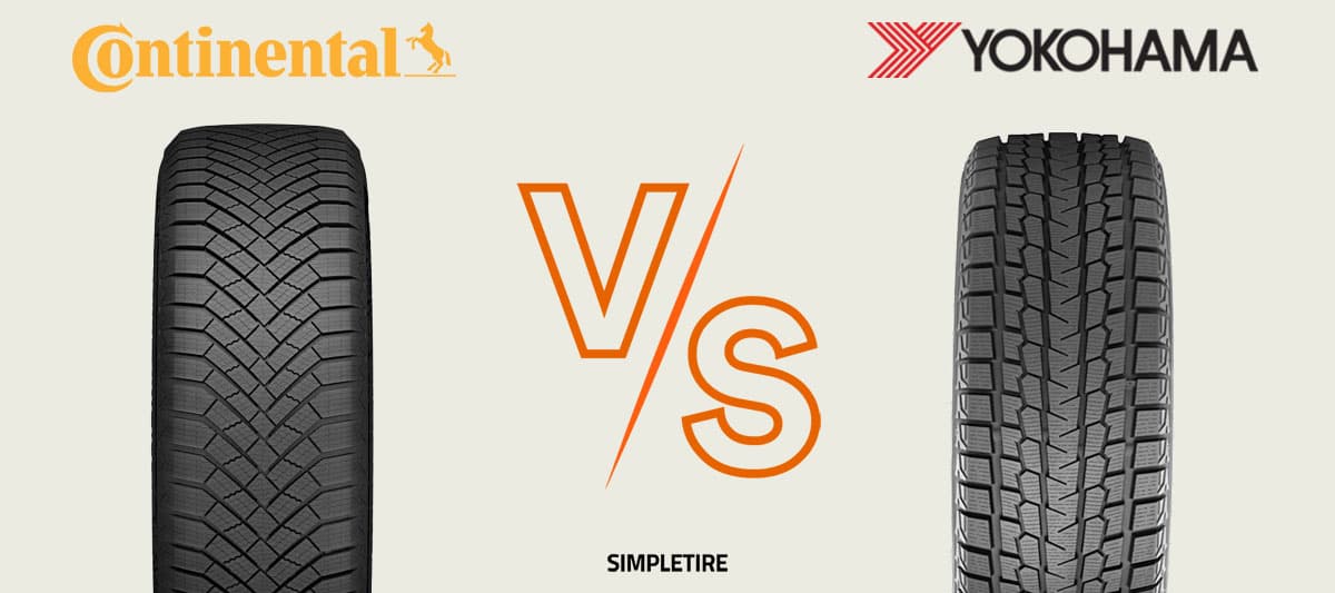 Continental VikingContact 8 vs Yokohama iceGUARD G075 tires