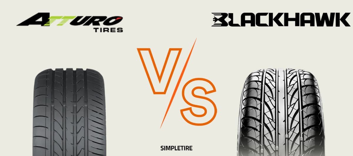 Atturo AZ850 vs BlackHawk Street-H HU01 tires
