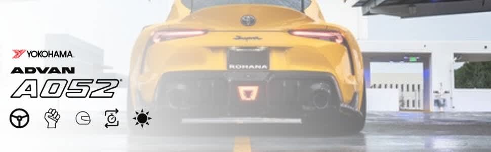 Yokohama Advan A052 tires footer